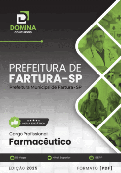 Apostila Farmacêutico Fartura SP 2025