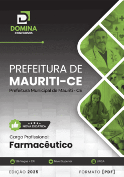 Apostila Farmacêutico Mauriti CE 2025