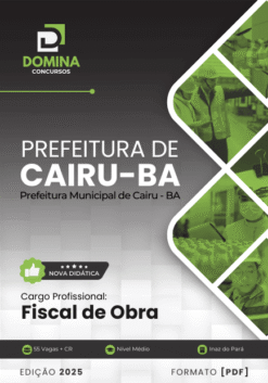 Apostila Fiscal de Obra Cairu BA 2025
