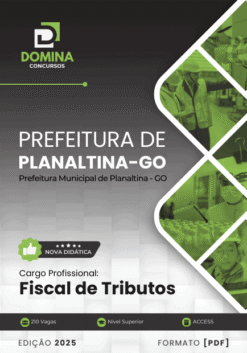 Apostila Fiscal de Tributos Planaltina GO 2025