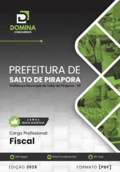Apostila Fiscal Salto de Pirapora SP 2025
