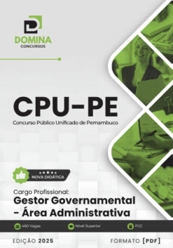 Apostila Gestor Governamental Administrativo CPU PE 2025