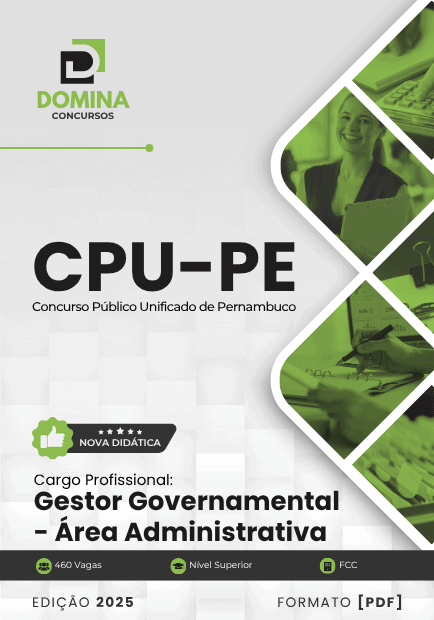Apostila Gestor Governamental Administrativo CPU PE 2025 1 Apostila Gestor Governamental Administrativo CPU PE 2025