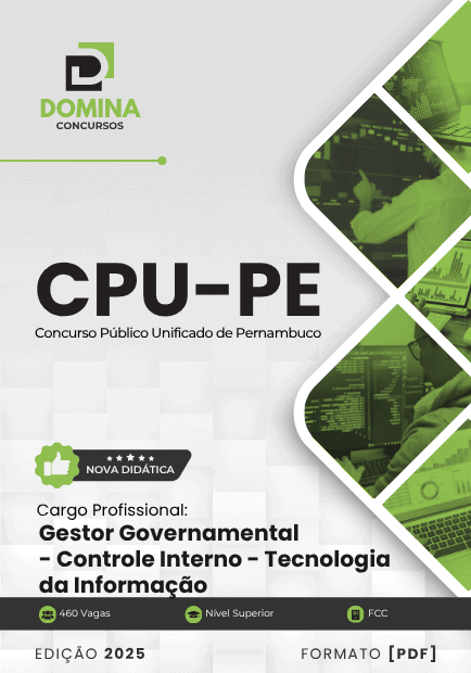 Apostila Gestor Governamental Controle Interno Tecnologia da Informação CPU PE 2025 1 Apostila Gestor Governamental Controle Interno Tecnologia da Informação CPU PE 2025