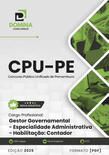 Apostila Gestor Governamental Habilitação Contador CPU PE 2025 1 Apostila Gestor Governamental Habilitação Contador CPU PE 2025