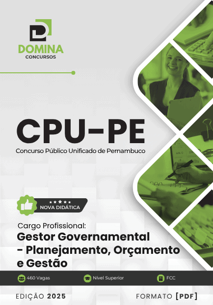 Apostila Gestor Governamental Planejamento Orçamento e Gestão CPU PE 2025 1 Apostila Gestor Governamental Planejamento Orçamento e Gestão CPU PE 2025