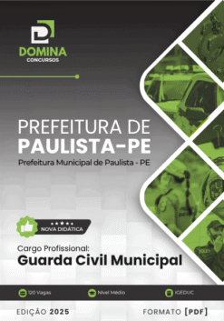 Apostila Guarda Civil Municipal Paulista PE 2025