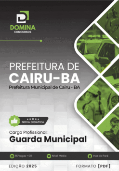 Apostila Guarda Municipal Cairu BA 2025