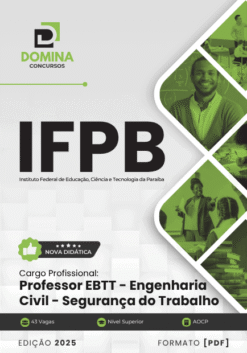 Apostila IFPB Engenharia Civil Segurança do Trabalho 2025