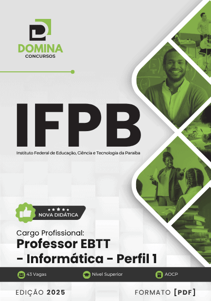 Apostila IFPB Informática Perfil 1 2025 1 Apostila IFPB Informática Perfil 1 2025