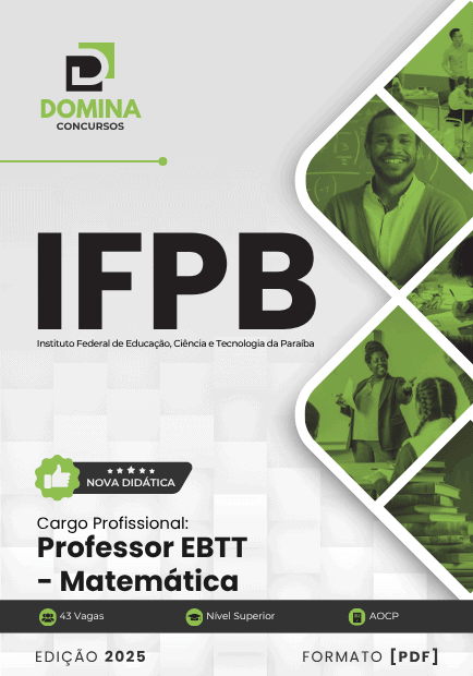 Apostila IFPB Matemática 2025 1 Apostila IFPB Matemática 2025