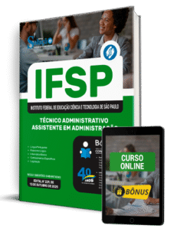 Apostila IFSP 2025 - Técnico Administrativo - Assistente em Administração