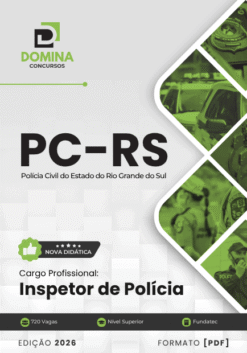 Apostila Inspetor de Polícia PC RS 2026