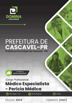 Apostila Médico Especialista Perícia Médica Cascavel PR 2025