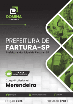 Apostila Merendeira Fartura SP 2025