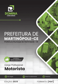 Apostila Motorista Martinópole CE 2025