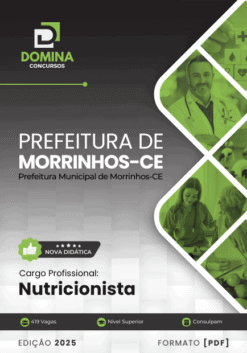 Apostila Nutricionista Morrinhos CE 2025