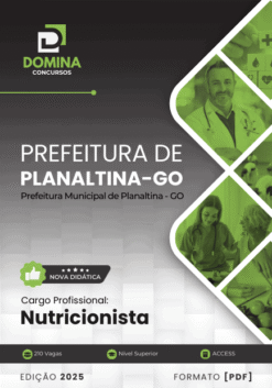 Apostila Nutricionista Planaltina GO 2025