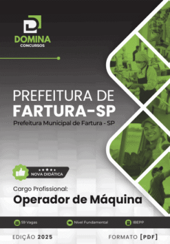 Apostila Operador de Máquina Fartura SP 2025