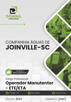Apostila Operador Manutentor ETE ETA Águas de Joinville SC 2025