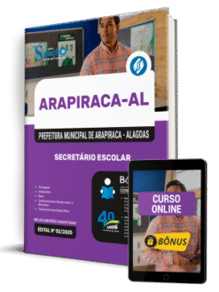 Apostila Prefeitura de Arapiraca - AL 2025 - Secretário Escolar