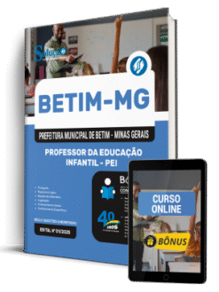 Apostila Prefeitura de Betim - MG 2025 - Professor da Educação Infantil - PEI