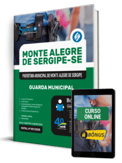 Apostila Prefeitura de Monte Alegre-SE 2025 - Guarda Municipal