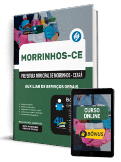 Apostila Prefeitura de Morrinhos-CE 2025 - Auxiliar de Serviços Gerais