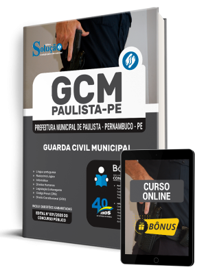 Apostila Prefeitura de Paulista - PE 2025 - Guarda Civil Municipal 1 Apostila Prefeitura de Paulista - PE 2025 - Guarda Civil Municipal