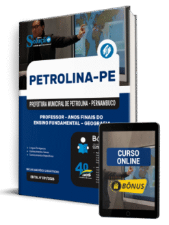 Apostila Prefeitura de Petrolina - PE 2025 - Professor de Anos Finais do Ensino Fundamental – Geografia