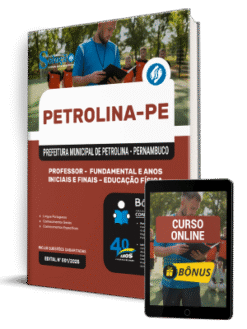Apostila Prefeitura de Petrolina - PE 2025 - Professor do Ensino Fundamental Anos Iniciais e Finais – Educação Física