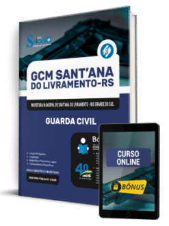 Apostila Prefeitura de Sant'ana do Livramento-RS 2025 - Guarda Civil Municipal