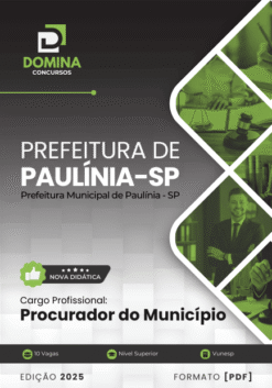 Apostila Procurador de Município Paulínia SP 2025