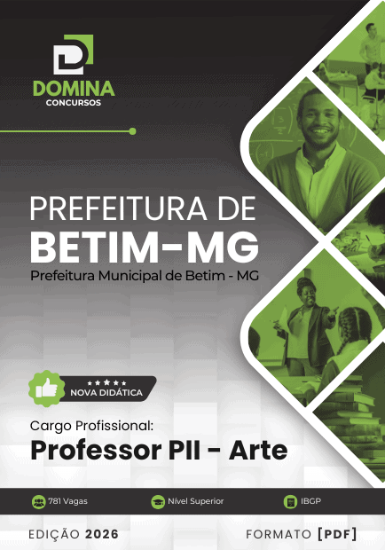 Apostila Professor de Artes Betim MG 2026 1 Apostila Professor de Artes Betim MG 2026