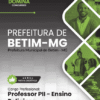 Apostila Professor de Ensino Religioso Betim MG 2026