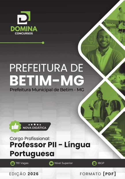Apostila Professor de Português Betim MG 2026 1 Apostila Professor de Português Betim MG 2026