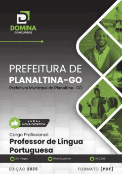 Apostila Professor de Português Planaltina GO 2025