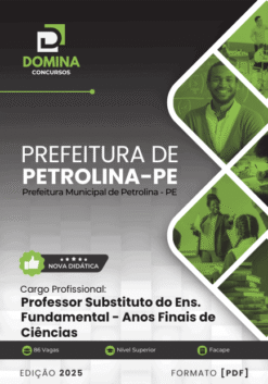 Apostila Professor Substituto de Ciências Petrolina PE 2025
