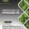 Apostila Professor Substituto de Geografia Petrolina PE 2025