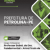 Apostila Professor Substituto de Matemática Petrolina PE 2025