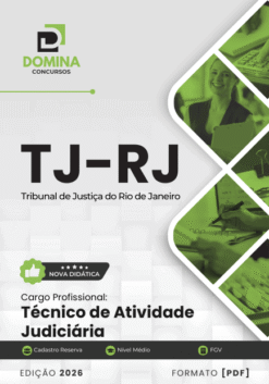 Apostila Técnico de Atividade Judiciária TJ RJ 2026