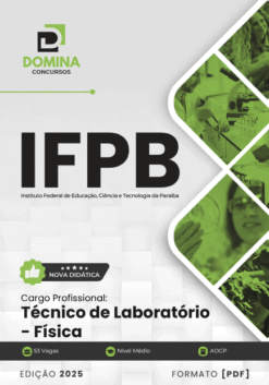 Apostila Técnico de Laboratório Física IFPB 2025