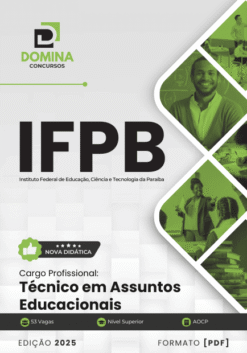 Apostila Técnico em Assuntos Educacionais IFPB 2025