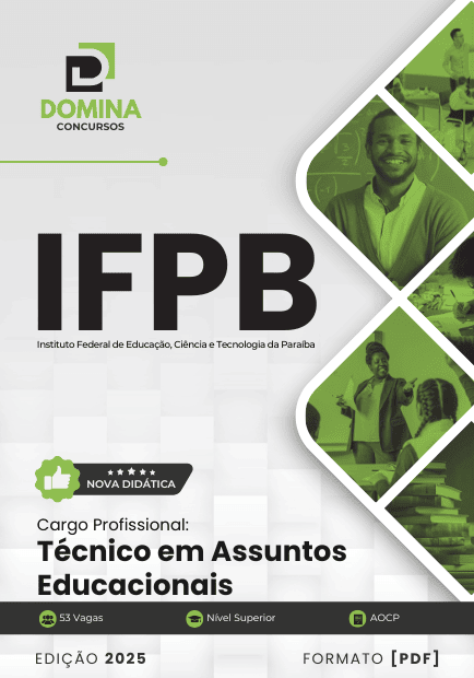 Apostila Técnico em Assuntos Educacionais IFPB 2025 1 Apostila Técnico em Assuntos Educacionais IFPB 2025