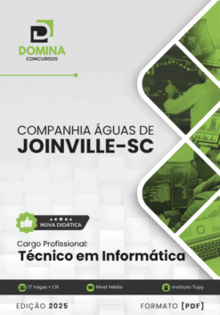 Apostila Técnico em Informática Águas de Joinville SC 2025