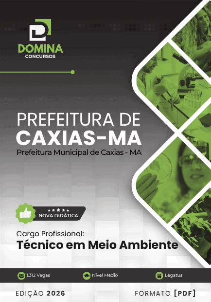 Apostila Técnico em Meio Ambiente Caxias MA 2026 1 Apostila Técnico em Meio Ambiente Caxias MA 2026