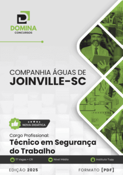 Apostila Técnico em Segurança do Trabalho Águas de Joinville SC 2025