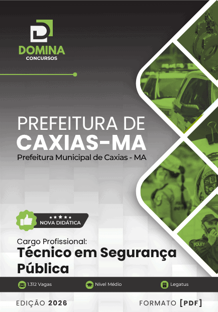 Apostila Técnico em Segurança Pública Caxias MA 2026 1 Apostila Técnico em Segurança Pública Caxias MA 2026