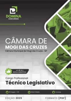 Apostila Técnico Legislativo Câmara Mogi das Cruzes SP 2025