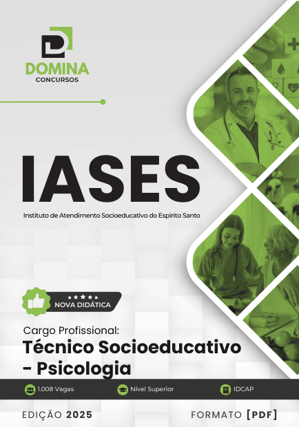 Apostila Técnico Socioeducativo Psicologia IASES 2025 1 Apostila Técnico Socioeducativo Psicologia IASES 2025